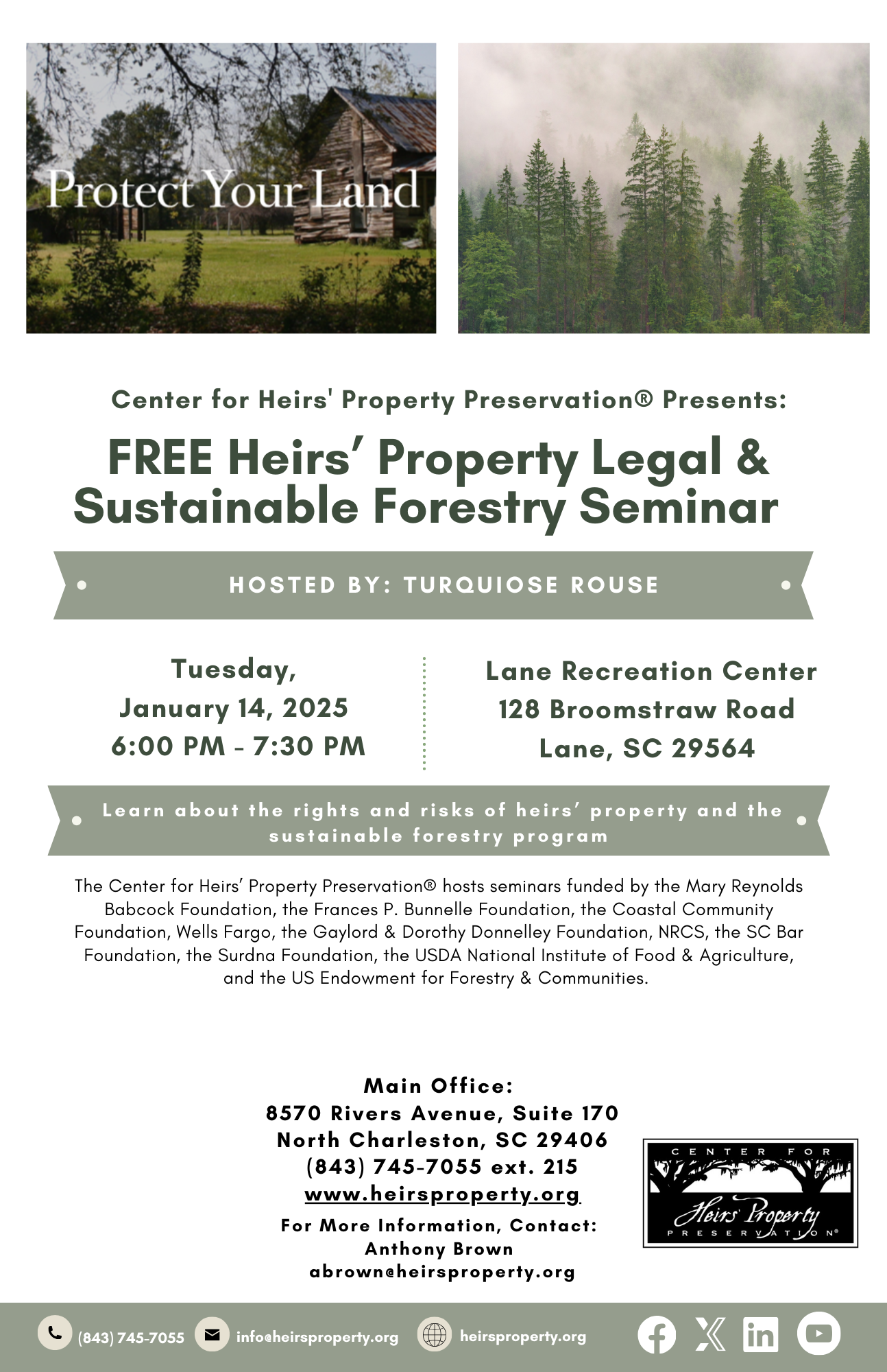 Free Heirs' Property Legal and Sustainable Forestry Seminar